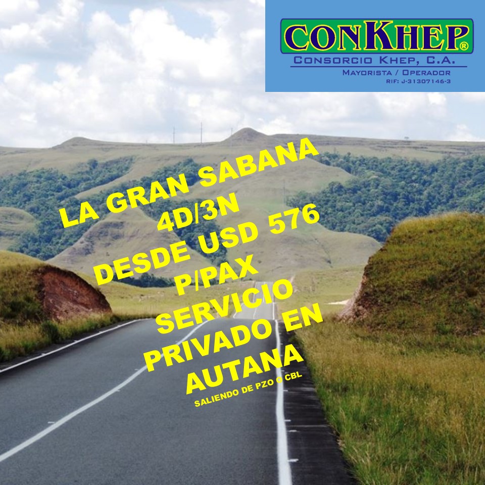 GRAN SABANA 4D 3N
