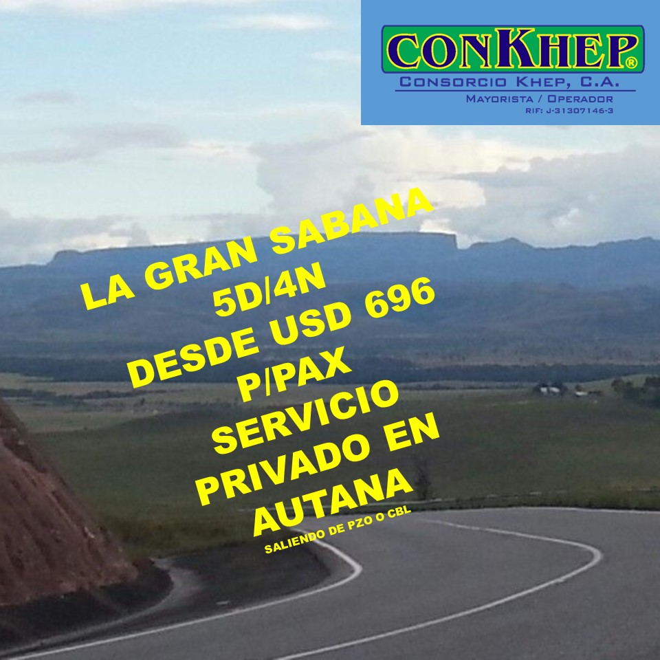 GRAN SABANA 5D 4N