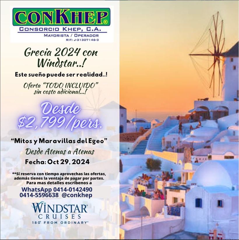 Visita Grecia con Windstar